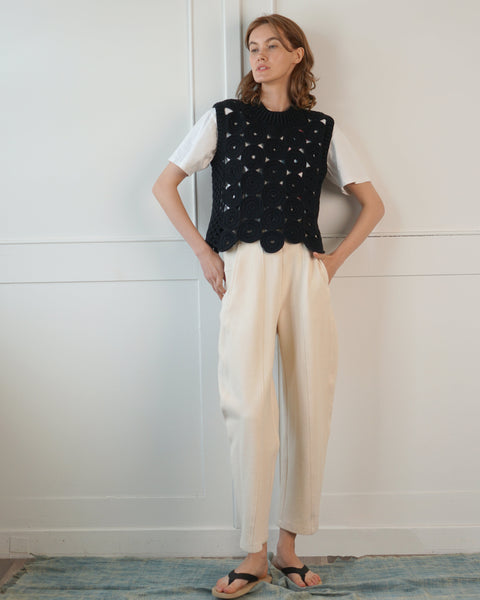 ぬぬPADDING CIRCLE VEST Very Easy Circular Vest / DIY Circle Top / Easy Top Tutorial