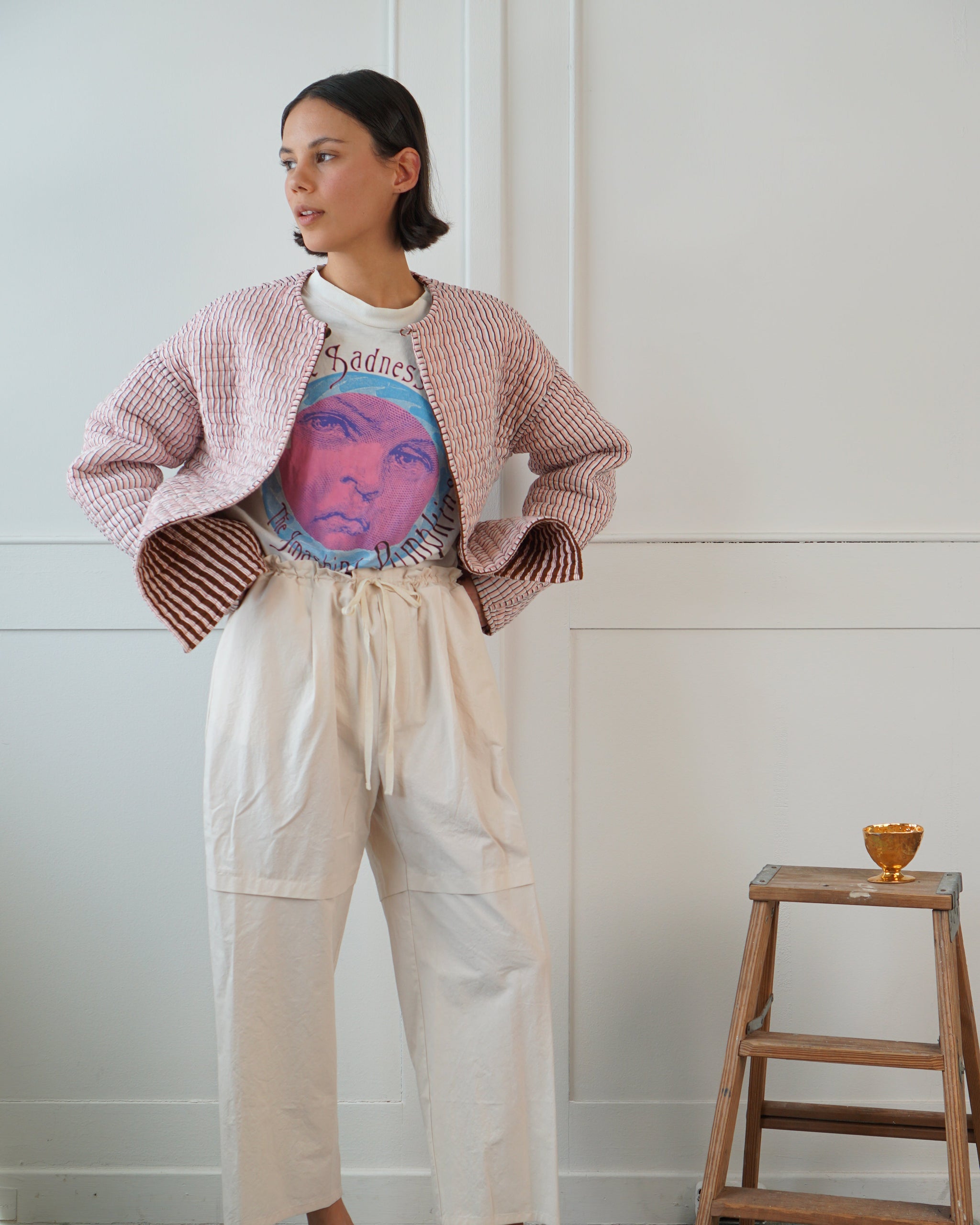 ジャケット・アウター semoh Switching quilting jacket semoh Switching quilting jacket（Catch N' Release' Quilt