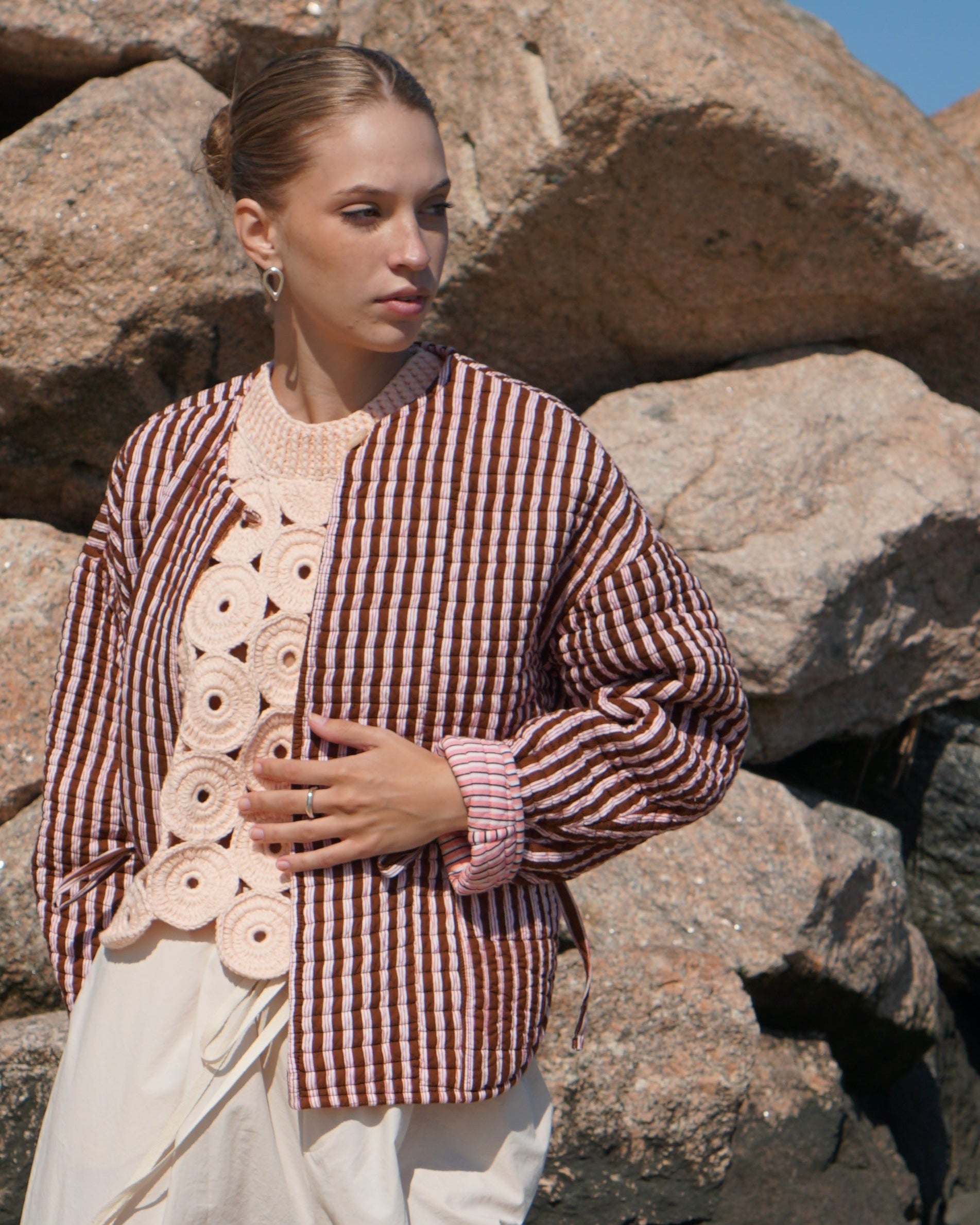Fully reversible quilted Anorak Jacket – PROCHE