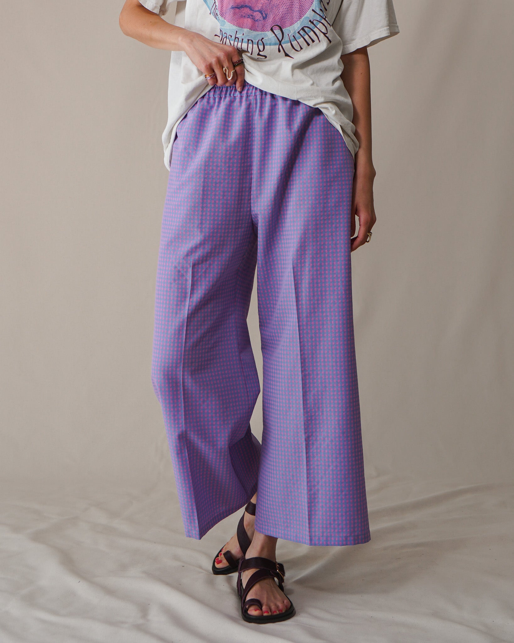 Gingham Sunday pant – PROCHE