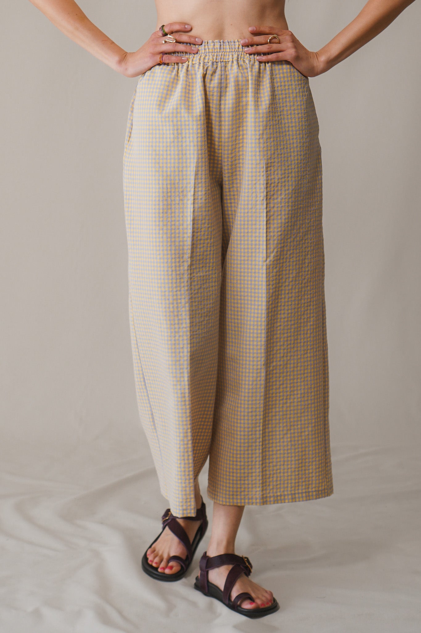 Gingham Sunday pant – PROCHE