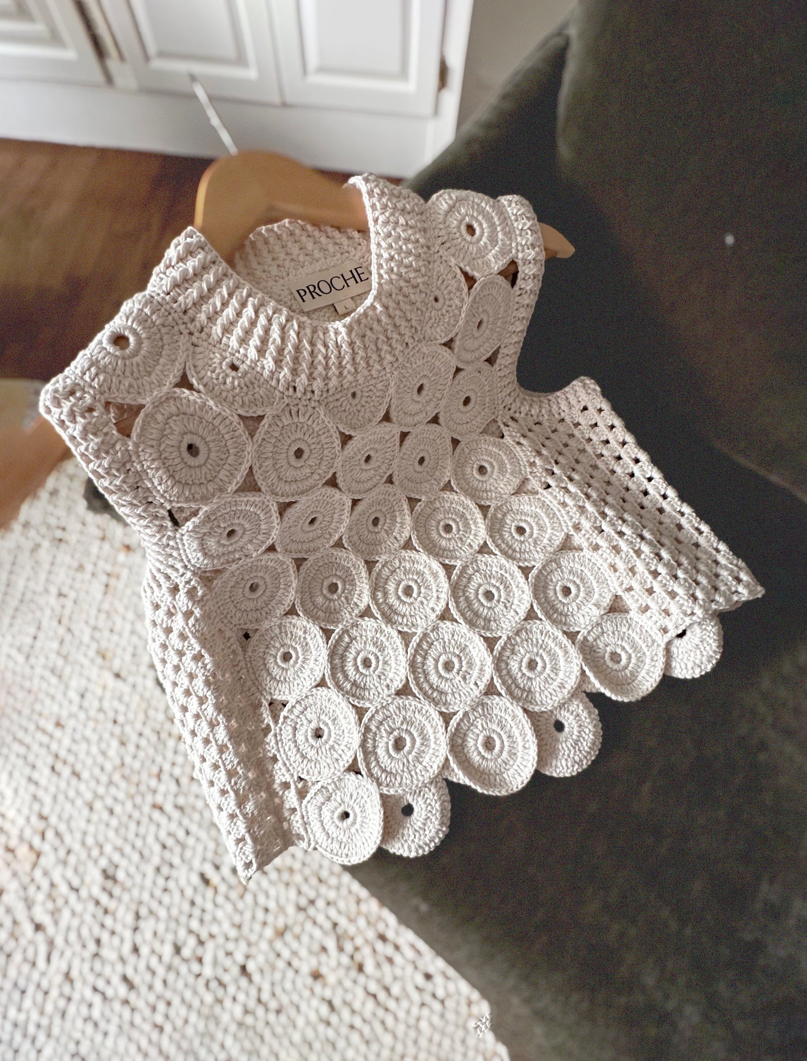 crochet vest tunic dress Crochet Vest Tunic Dress